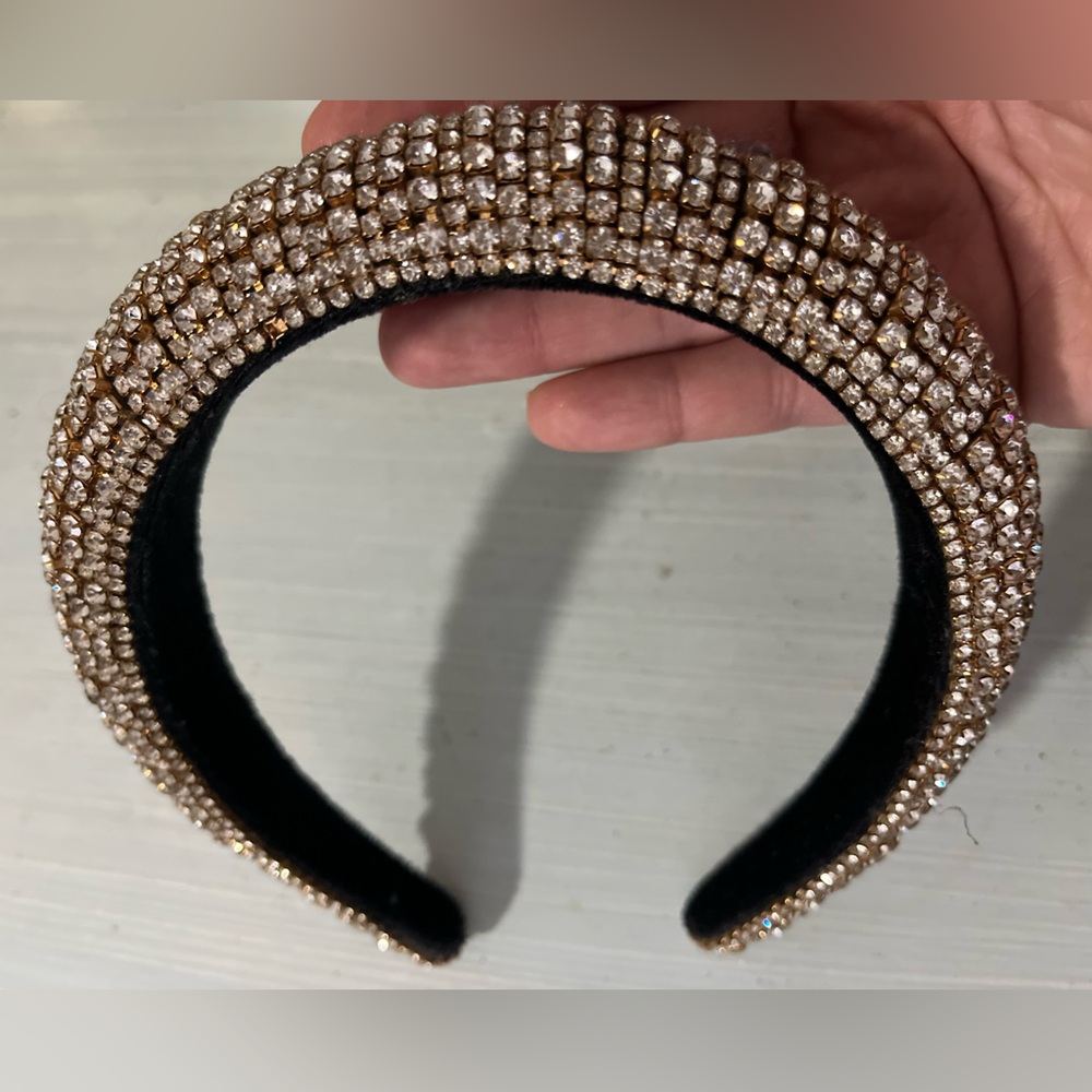 Gold/Rhinestone Crystal headband